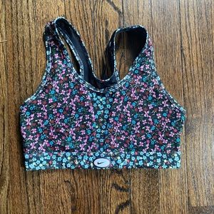 Nike Sheer Detail Sports Bra Top